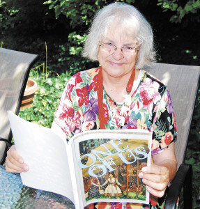 Xlibris author Evelia Cobos  Xlibris author Evelia Cobos relaxes with her new book.